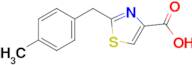 2-[(4-methylphenyl)methyl]-1,3-thiazole-4-carboxylic acid