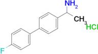 1-[4-(4-fluorophenyl)phenyl]ethan-1-amine hydrochloride