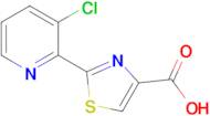 2-(3-Chloropyridin-2-yl)-1,3-thiazole-4-carboxylic acid