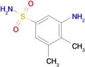 3-Amino-4,5-dimethylbenzene-1-sulfonamide