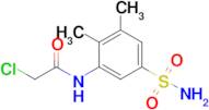 2-Chloro-n-(2,3-dimethyl-5-sulfamoylphenyl)acetamide