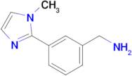 [3-(1-methyl-1h-imidazol-2-yl)phenyl]methanamine