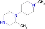 2-Methyl-1-(1-methylpiperidin-4-yl)piperazine