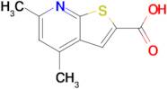 4,6-Dimethylthieno[2,3-b]pyridine-2-carboxylic acid