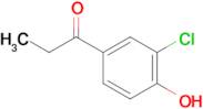 1-(3-Chloro-4-hydroxyphenyl)propan-1-one