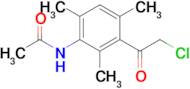 n-[3-(2-chloroacetyl)-2,4,6-trimethylphenyl]acetamide