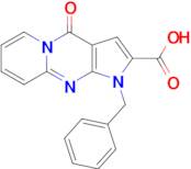 6-Benzyl-2-oxo-1,6,8-triazatricyclo[7.4.0.0,3,7]trideca-3(7),4,8,10,12-pentaene-5-carboxylic acid