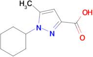 1-Cyclohexyl-5-methyl-1h-pyrazole-3-carboxylic acid