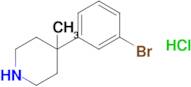 4-(3-Bromophenyl)-4-methylpiperidine hydrochloride