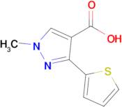 1-Methyl-3-(thiophen-2-yl)-1h-pyrazole-4-carboxylic acid