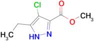 Methyl 4-chloro-5-ethyl-1h-pyrazole-3-carboxylate