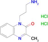 1-(3-Aminopropyl)-3-methyl-1,2-dihydroquinoxalin-2-one dihydrochloride