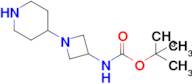 tert-Butyl n-[1-(piperidin-4-yl)azetidin-3-yl]carbamate