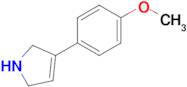 3-(4-Methoxyphenyl)-2,5-dihydro-1h-pyrrole