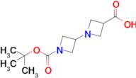 1'-[(tert-Butoxy)carbonyl]-[1,3'-biazetidine]-3-carboxylic acid