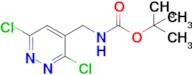 tert-Butyl n-[(3,6-dichloropyridazin-4-yl)methyl]carbamate