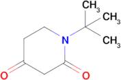 1-(tert-Butyl)piperidine-2,4-dione