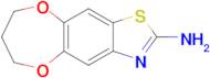 10,14-Dioxa-4-thia-6-azatricyclo[7.5.0.0,3,7]tetradeca-1(9),2,5,7-tetraen-5-amine