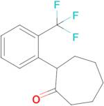 2-[2-(trifluoromethyl)phenyl]cycloheptan-1-one