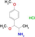 1-Methoxy-1-(4-methoxyphenyl)propan-2-amine hydrochloride