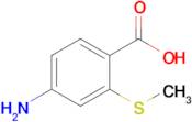 4-Amino-2-(methylsulfanyl)benzoic acid