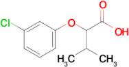 2-(3-Chlorophenoxy)-3-methylbutanoic acid