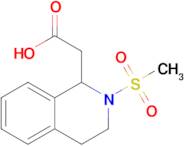 2-(2-Methanesulfonyl-1,2,3,4-tetrahydroisoquinolin-1-yl)acetic acid