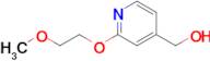 [2-(2-methoxyethoxy)pyridin-4-yl]methanol