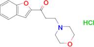 1-(1-Benzofuran-2-yl)-3-(morpholin-4-yl)propan-1-one hydrochloride