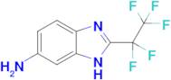 2-(1,1,2,2,2-pentafluoroethyl)-1H-1,3-benzodiazol-6-amine