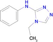 4-Ethyl-n-phenyl-4h-1,2,4-triazol-3-amine