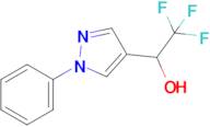 2,2,2-Trifluoro-1-(1-phenyl-1h-pyrazol-4-yl)ethan-1-ol