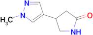 4-(1-Methyl-1h-pyrazol-4-yl)pyrrolidin-2-one