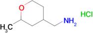 (2-Methyloxan-4-yl)methanamine hydrochloride