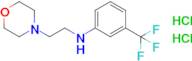 n-[2-(morpholin-4-yl)ethyl]-3-(trifluoromethyl)aniline dihydrochloride