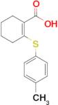 2-[(4-methylphenyl)sulfanyl]cyclohex-1-ene-1-carboxylic acid