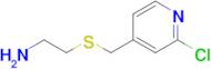 2-{[(2-chloropyridin-4-yl)methyl]sulfanyl}ethan-1-amine