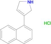 3-(Naphthalen-1-yl)-2,5-dihydro-1h-pyrrole hydrochloride