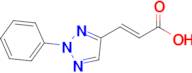 (2e)-3-(2-Phenyl-2h-1,2,3-triazol-4-yl)prop-2-enoic acid