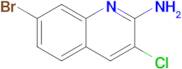 7-Bromo-3-chloroquinolin-2-amine