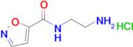 n-(2-Aminoethyl)-1,2-oxazole-5-carboxamide hydrochloride