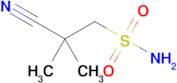 2-Cyano-2,2-dimethylethane-1-sulfonamide