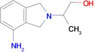 2-(4-Amino-2,3-dihydro-1h-isoindol-2-yl)propan-1-ol