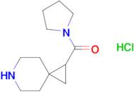 1-(Pyrrolidine-1-carbonyl)-6-azaspiro[2.5]octane hydrochloride