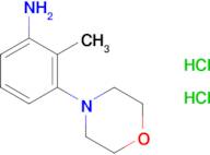 2-Methyl-3-(morpholin-4-yl)aniline dihydrochloride