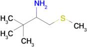 3,3-Dimethyl-1-(methylsulfanyl)butan-2-amine
