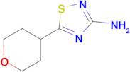 5-(Oxan-4-yl)-1,2,4-thiadiazol-3-amine