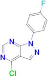 4-Chloro-1-(4-fluorophenyl)-1h-pyrazolo[3,4-d]pyrimidine