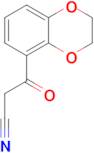 3-(2,3-Dihydro-1,4-benzodioxin-5-yl)-3-oxopropanenitrile