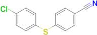 4-[(4-chlorophenyl)sulfanyl]benzonitrile